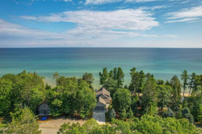 Waterfront Lake Huron Getaway with Private Beach!